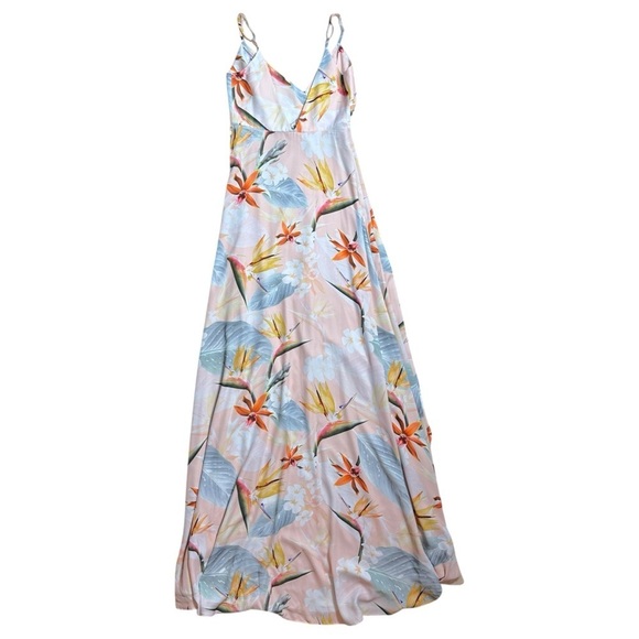 Show Me Your Mumu Mariah Wrap Maxi Dress in Paradise Party Womens XS - Picture 8 of 8